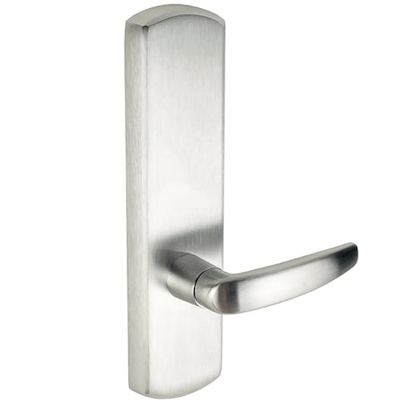 Lever Trim, Passage Function, Mortise Prep, 07 Lever Style, Satin Chrome Finish, Left Hand Reverse